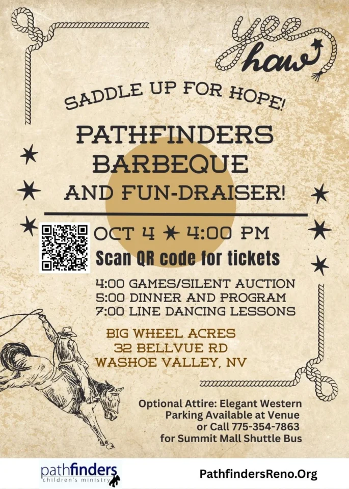 Pathfinders BBQ Invitation